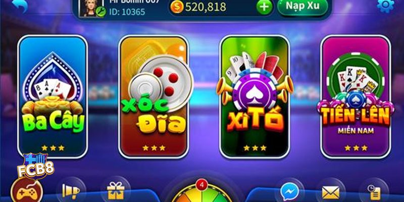 Game Bài fcb8 - Tài Xỉu vận hành đơn giản Game Bài fcb8 - Tài Xỉu vận hành đơn giản